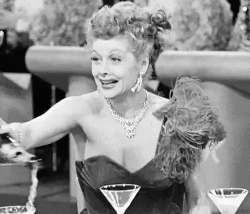 Lucille Ball's Hilarious Champagne Pour