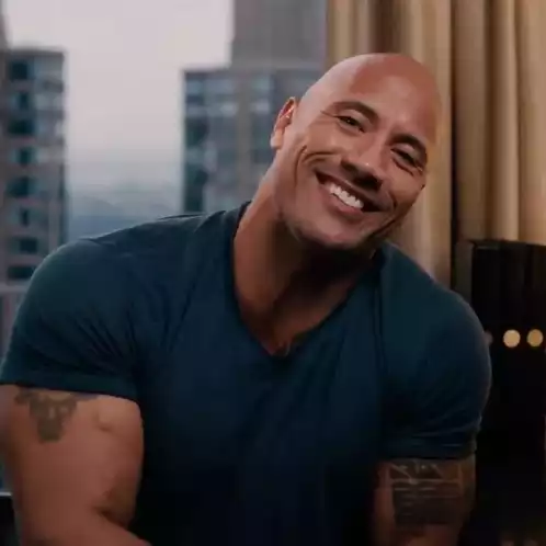 Dwayne Johnson's Not Funny Reaction