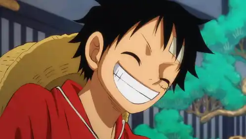 One Piece Luffy's Iconic Smile