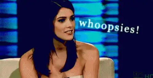 Ashley Greene's Playful Whoopsies Moment