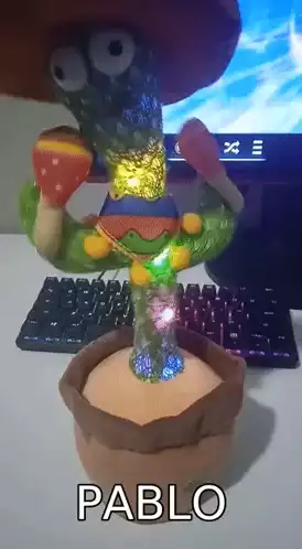 Pablo Pablolo Dancing Cactus Toy