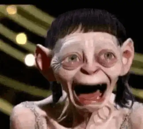 Peso Pluma's Gollum-like Funny Face Meme
