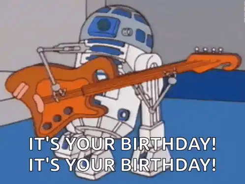 R2-D2 Star Wars Birthday Song