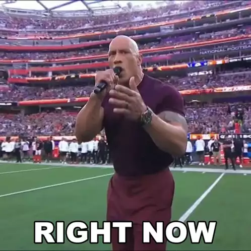 Dwayne Johnson's 'Right Now' Performance