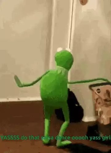 Kermit the Frog's Salsa Dance Moves