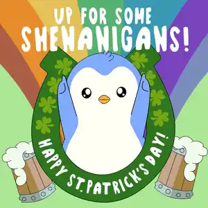 Happy St. Patrick's Day Shenanigans with Penguin