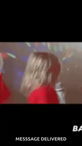 Funny Girl with Microphone Reaction