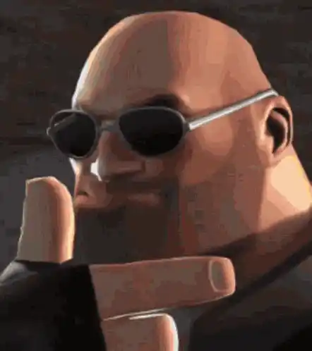 TF2 Heavy's Expressive Reactions