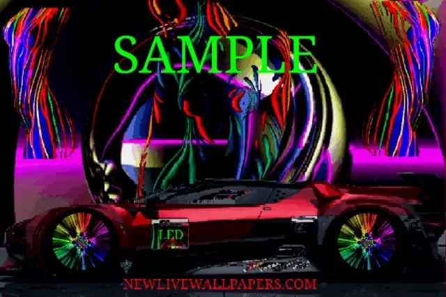Trending Futuristic Car Live Wallpaper