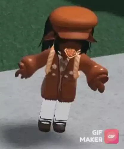 Roblox Avatar Waving in Bloxburg