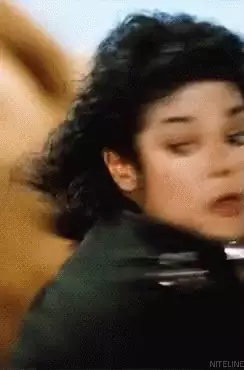Michael Jackson's Funny Shocked Reaction