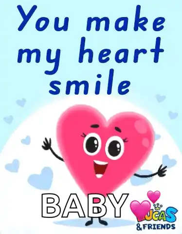 You Make My Heart Smile Animated Card